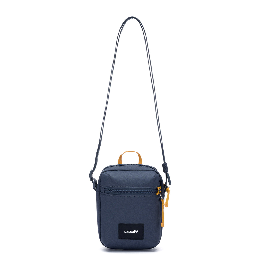Stöldsäker axelremsväska - PACSAFE GO Anti-Theft Micro Crossbody Coastal Blue - 2