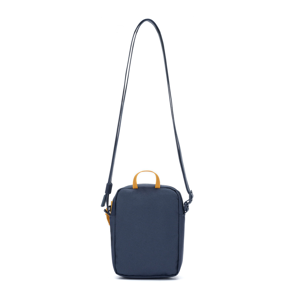 Stöldsäker axelremsväska - PACSAFE GO Anti-Theft Micro Crossbody Coastal Blue - 3
