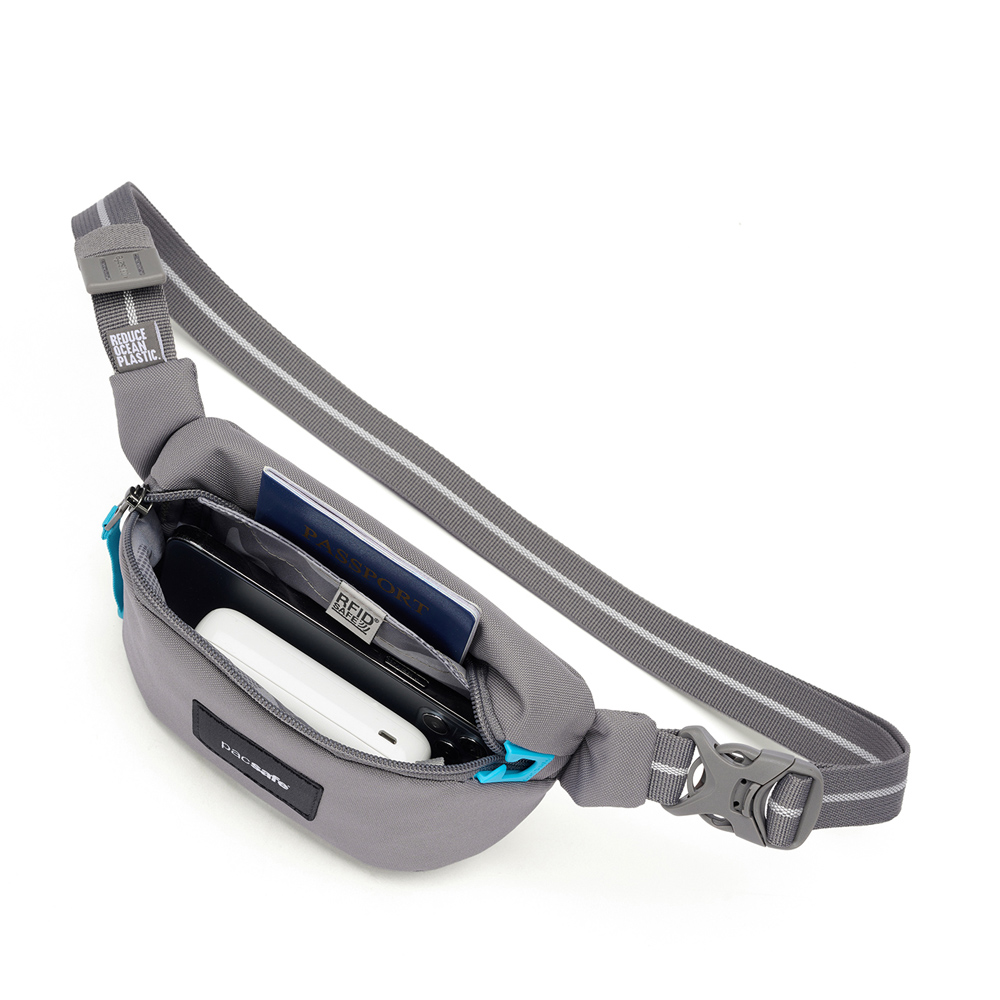 Stöldsäker väska - PACSAFE GO Anti-Theft Micro Sling Stone - 2