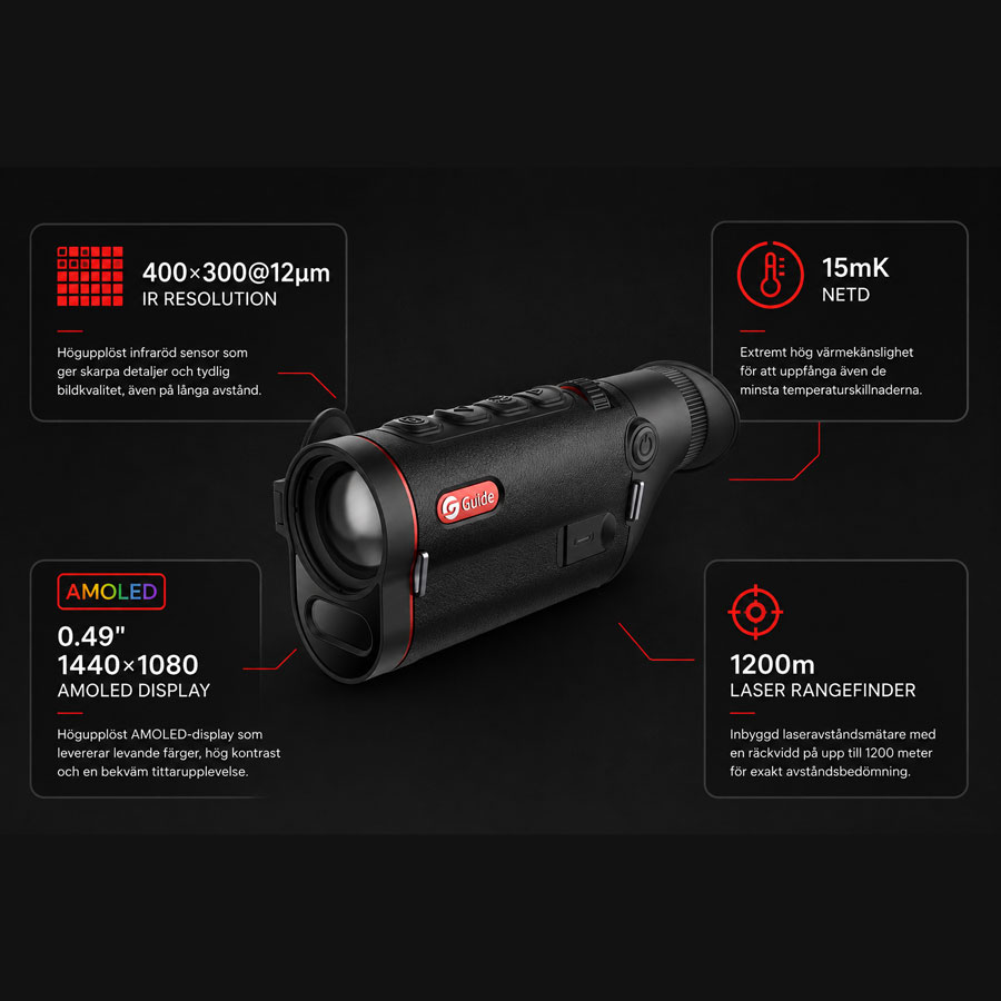 Guide TD Gen3 LRF 435LS Termisk Monokikare - 7