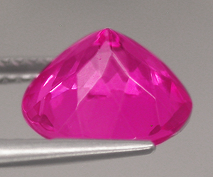 4.33 ct stor 10 mm rund lyxig äkta naturlig rosa topas ädelsten - 3