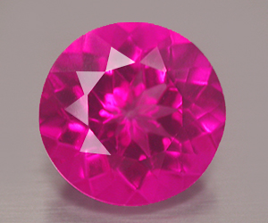 4.33 ct stor 10 mm rund lyxig äkta naturlig rosa topas ädelsten