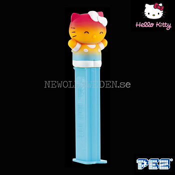 PEZ Dispenser RAINBOW KITTY + Godis - Hello Kitty  Samlarfigur - PE85