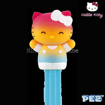 PEZ Dispenser RAINBOW KITTY + Godis - Hello Kitty  Samlarfigur - PE85