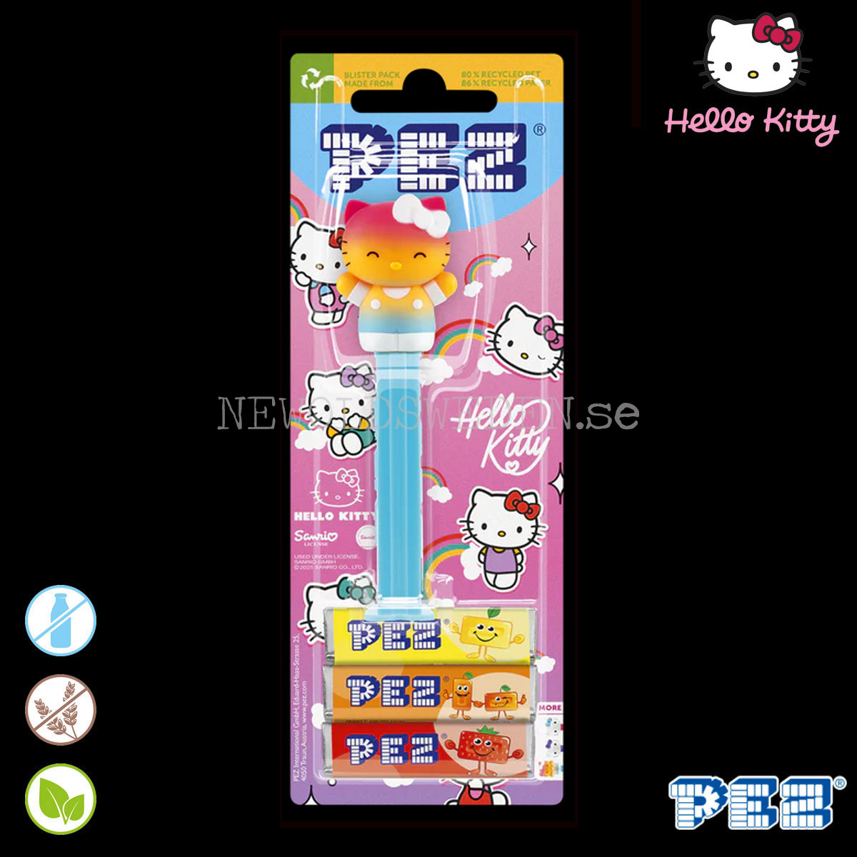PEZ Dispenser RAINBOW KITTY + Godis - Hello Kitty  Samlarfigur - PE85 - 3