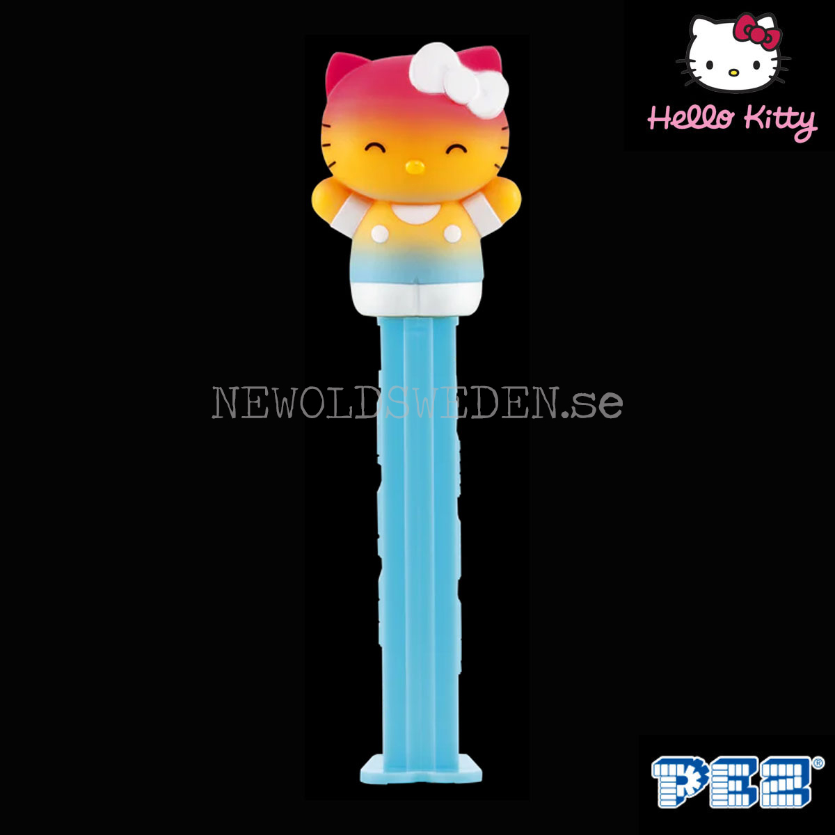 PEZ Dispenser RAINBOW KITTY + Godis - Hello Kitty  Samlarfigur - PE85 - 4