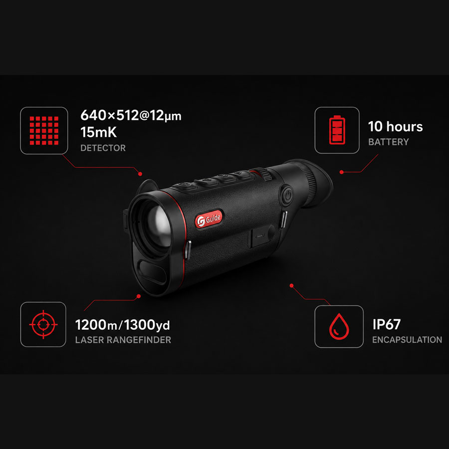 Guide TD Gen3 LRF 635LS Termisk Monokikare - 7