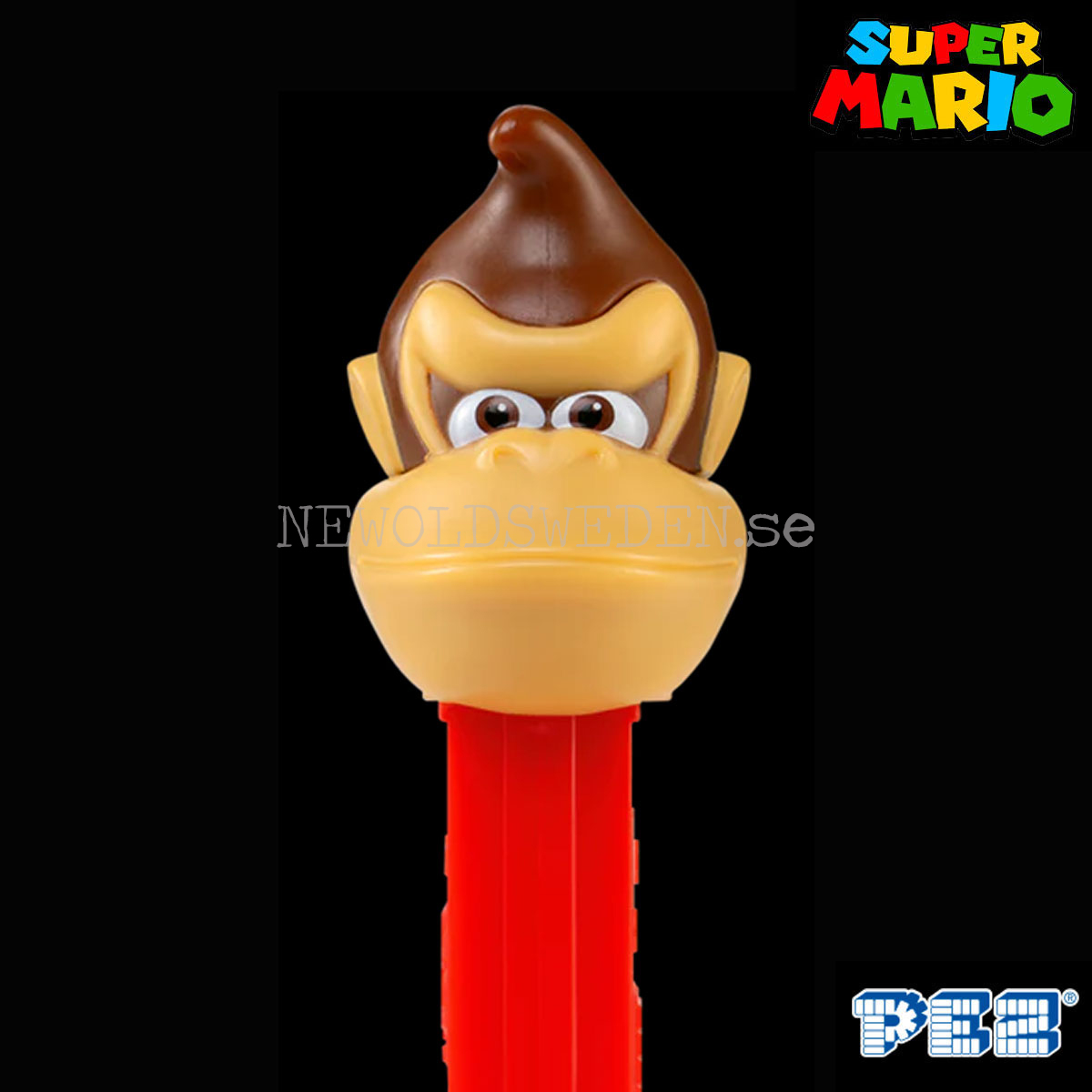 PEZ Dispenser DONKEY KONG + Godis - Nintendo Samlarfigur - PE85 - 2
