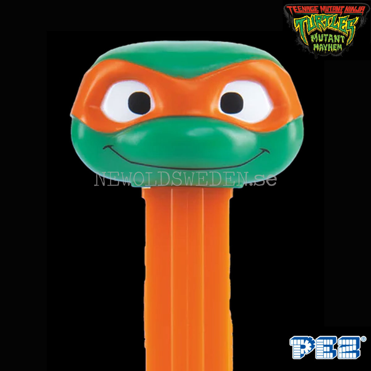 PEZ Dispenser MICHELANGELO + Godis - Turtles Samlarfigur - PE95 - 2