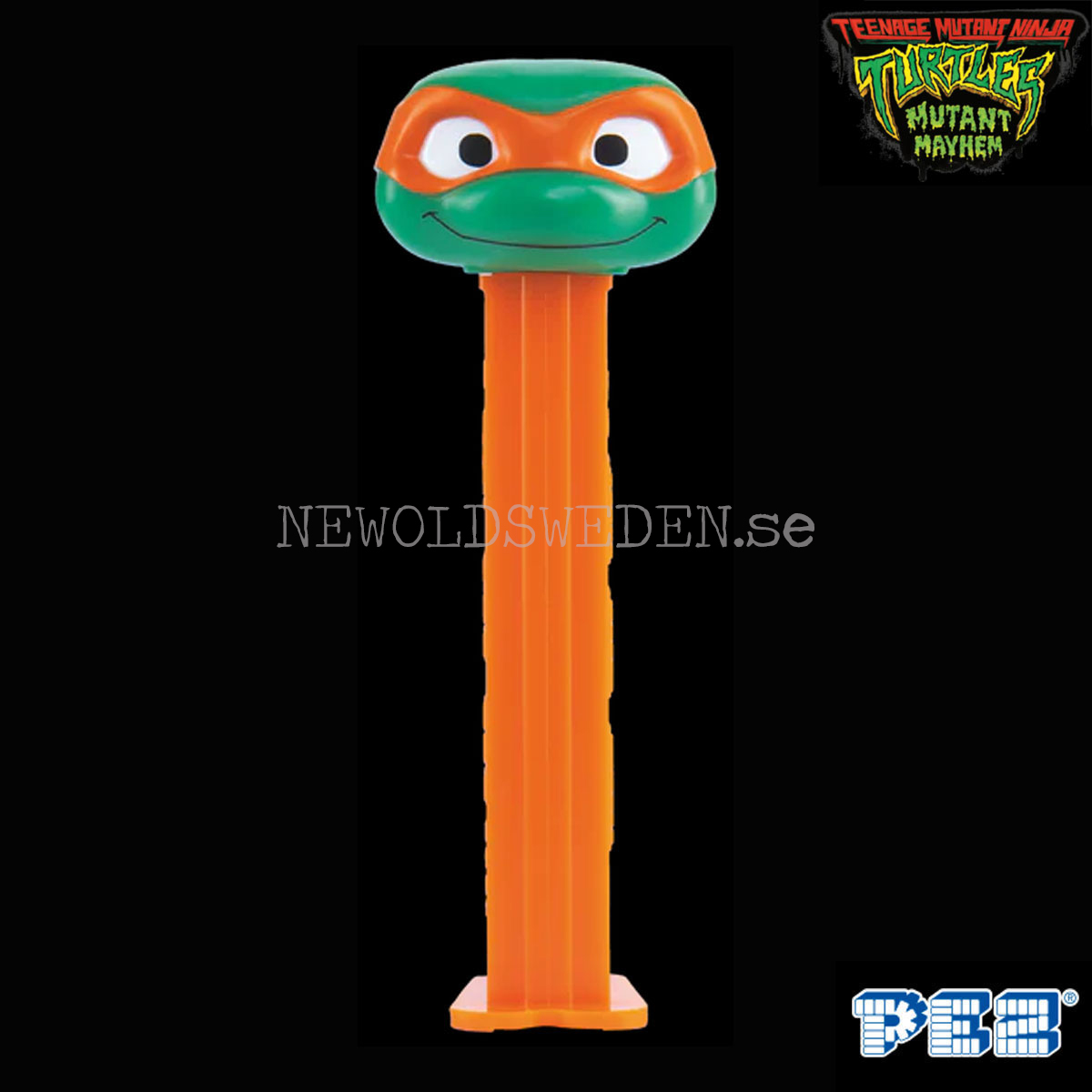 PEZ Dispenser MICHELANGELO + Godis - Turtles Samlarfigur - PE95 - 5
