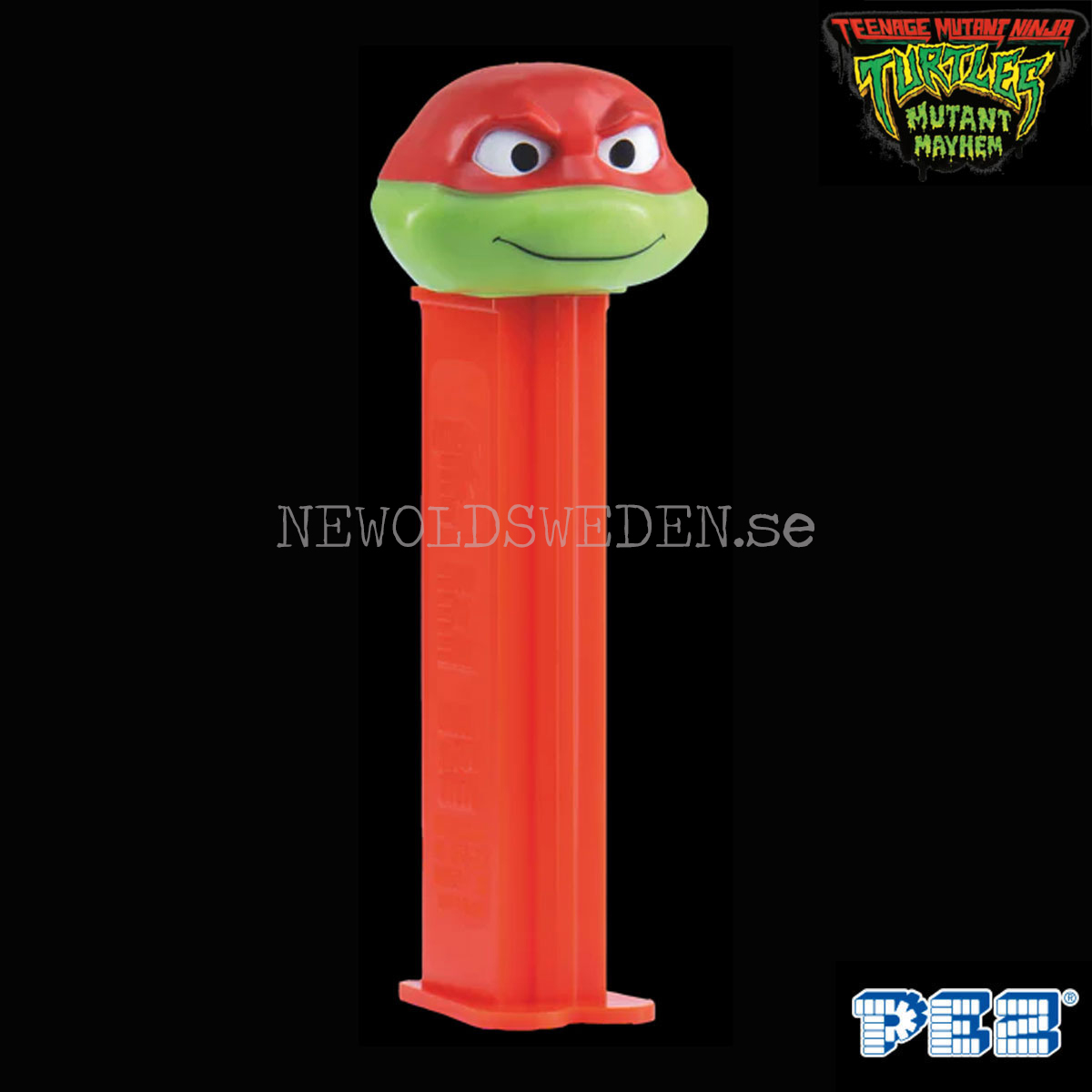 PEZ Dispenser RAPHAEL + Godis - Turtles Samlarfigur - PE95
