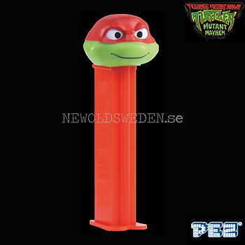 PEZ Dispenser RAPHAEL + Godis - Turtles Samlarfigur - PE95