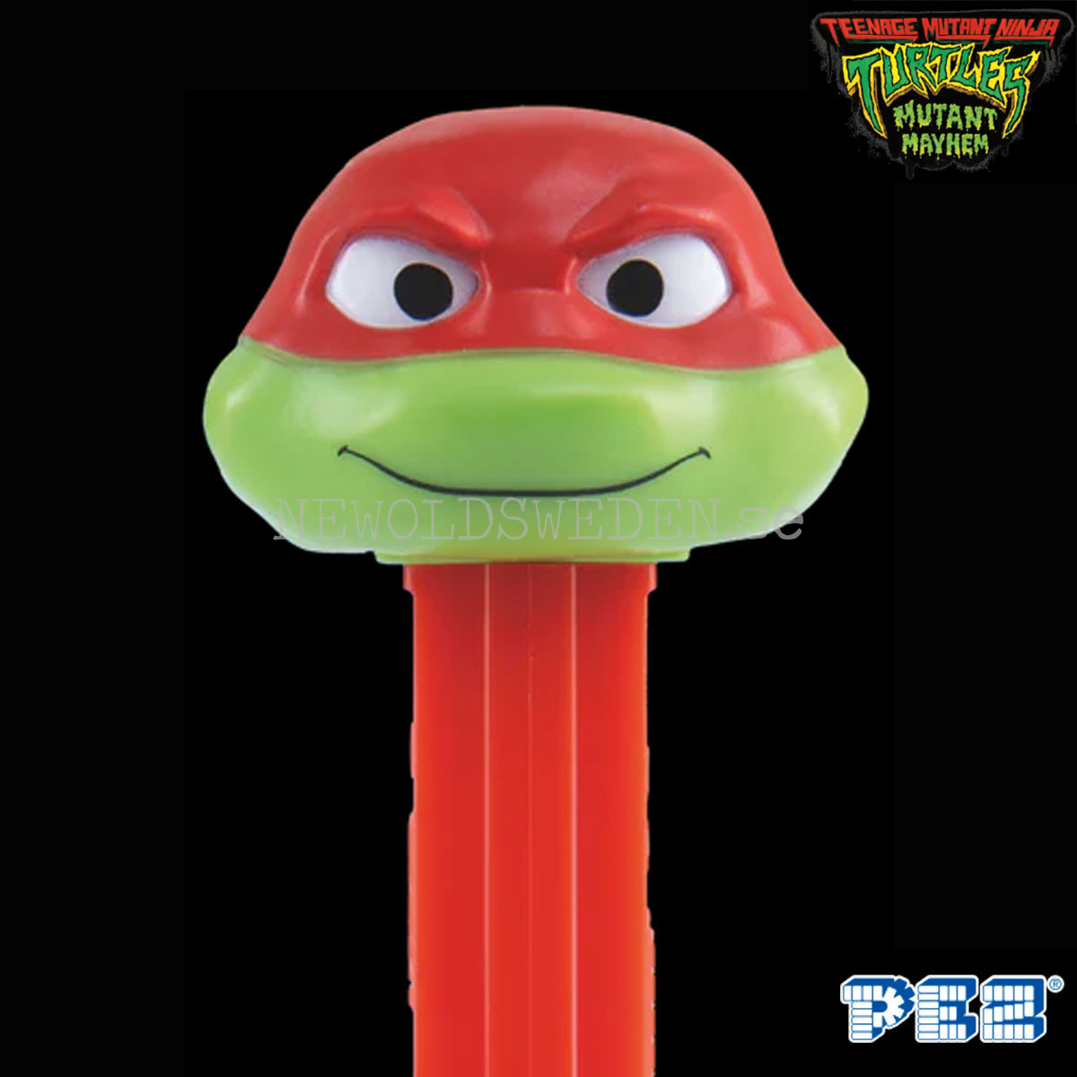 PEZ Dispenser RAPHAEL + Godis - Turtles Samlarfigur - PE95 - 2