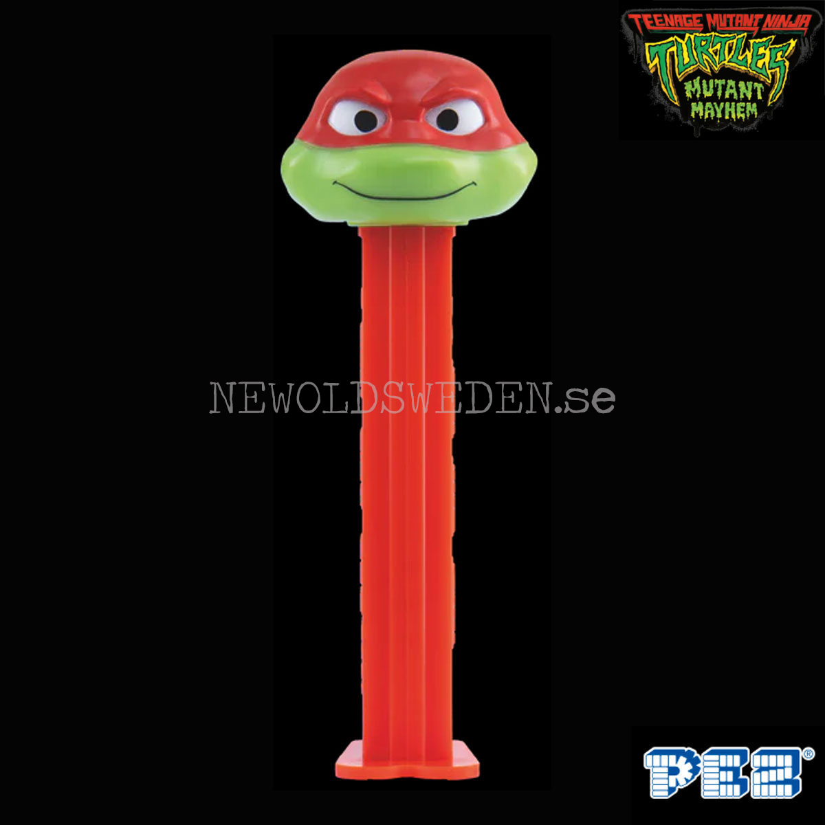 PEZ Dispenser RAPHAEL + Godis - Turtles Samlarfigur - PE95 - 5