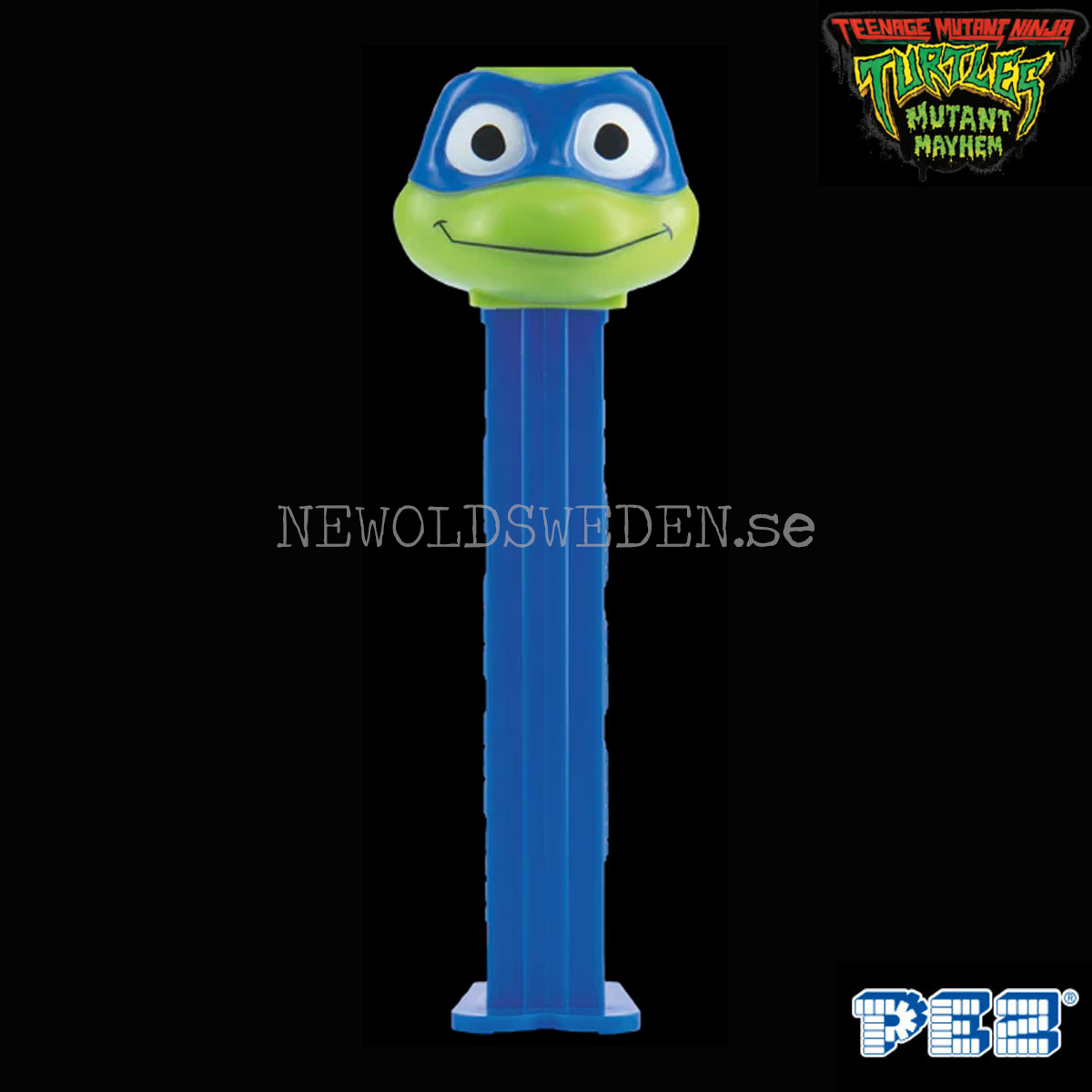 PEZ Dispenser LEONARDO + Godis - Turtles Samlarfigur - PE95 - 5