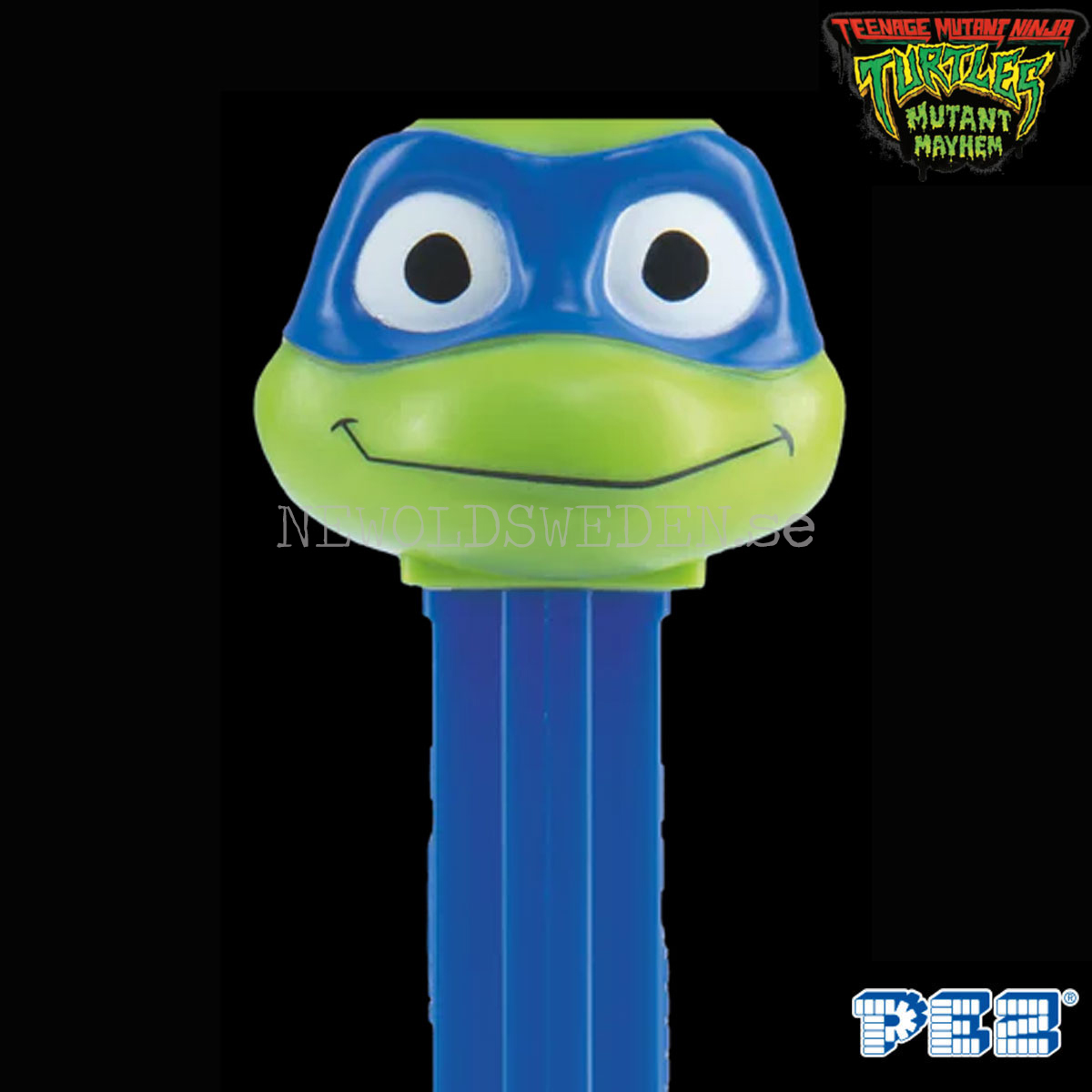 PEZ Dispenser LEONARDO + Godis - Turtles Samlarfigur - PE95 - 2