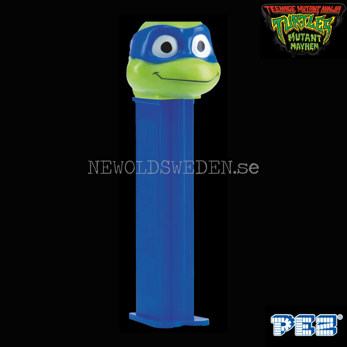 PEZ Dispenser LEONARDO + Godis - Turtles Samlarfigur - PE95