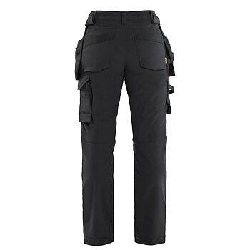Hantverksbyxa, 4-vägsstretch, dam. Blåkläder 7121.