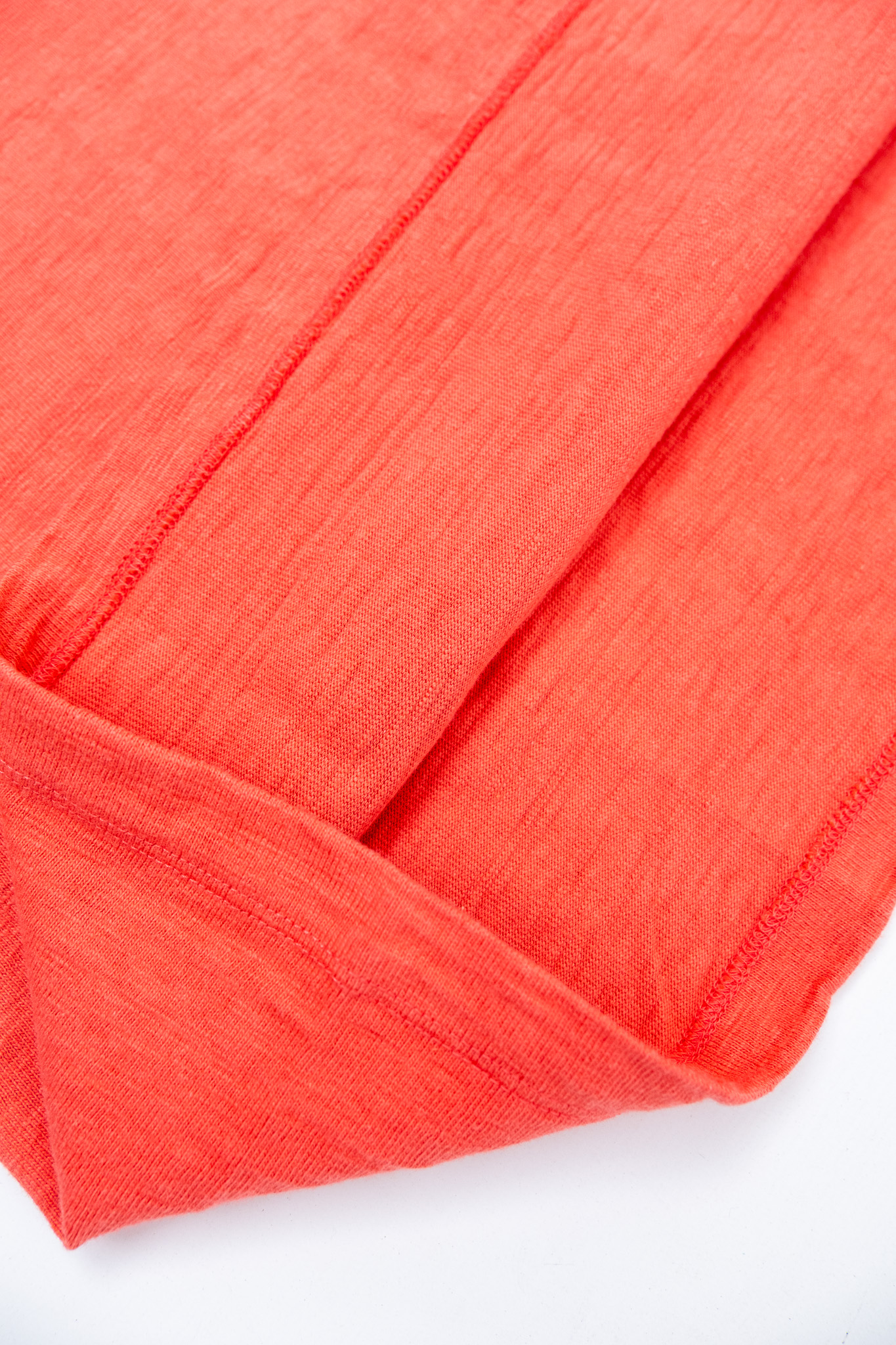 Sun Surf - SS79715 Slub Yarn T-Shirt Hata Shoten Logo Red - 7