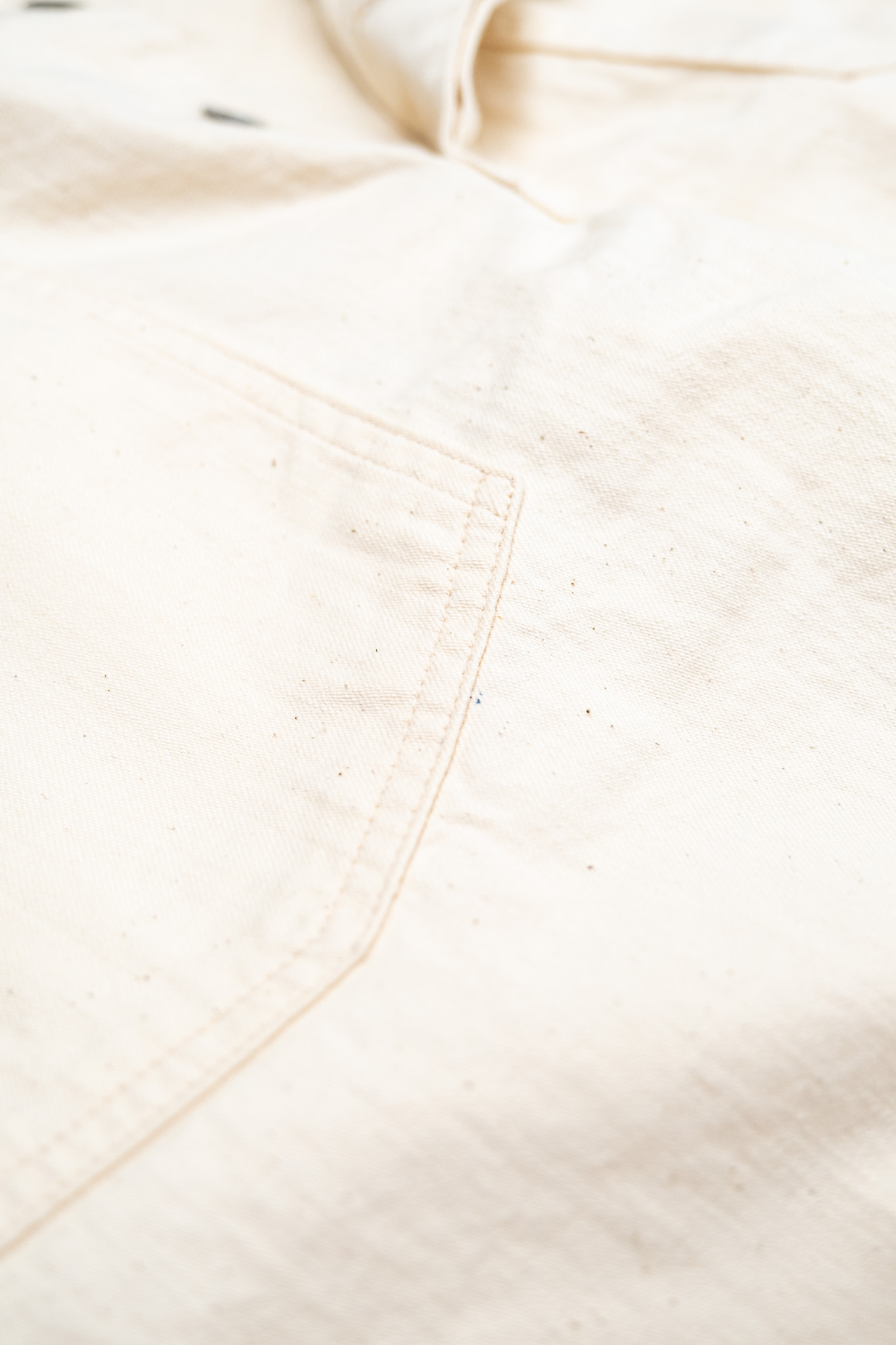 Buzz Rickson’s - BR42635 Working Trousers White Twill - 6
