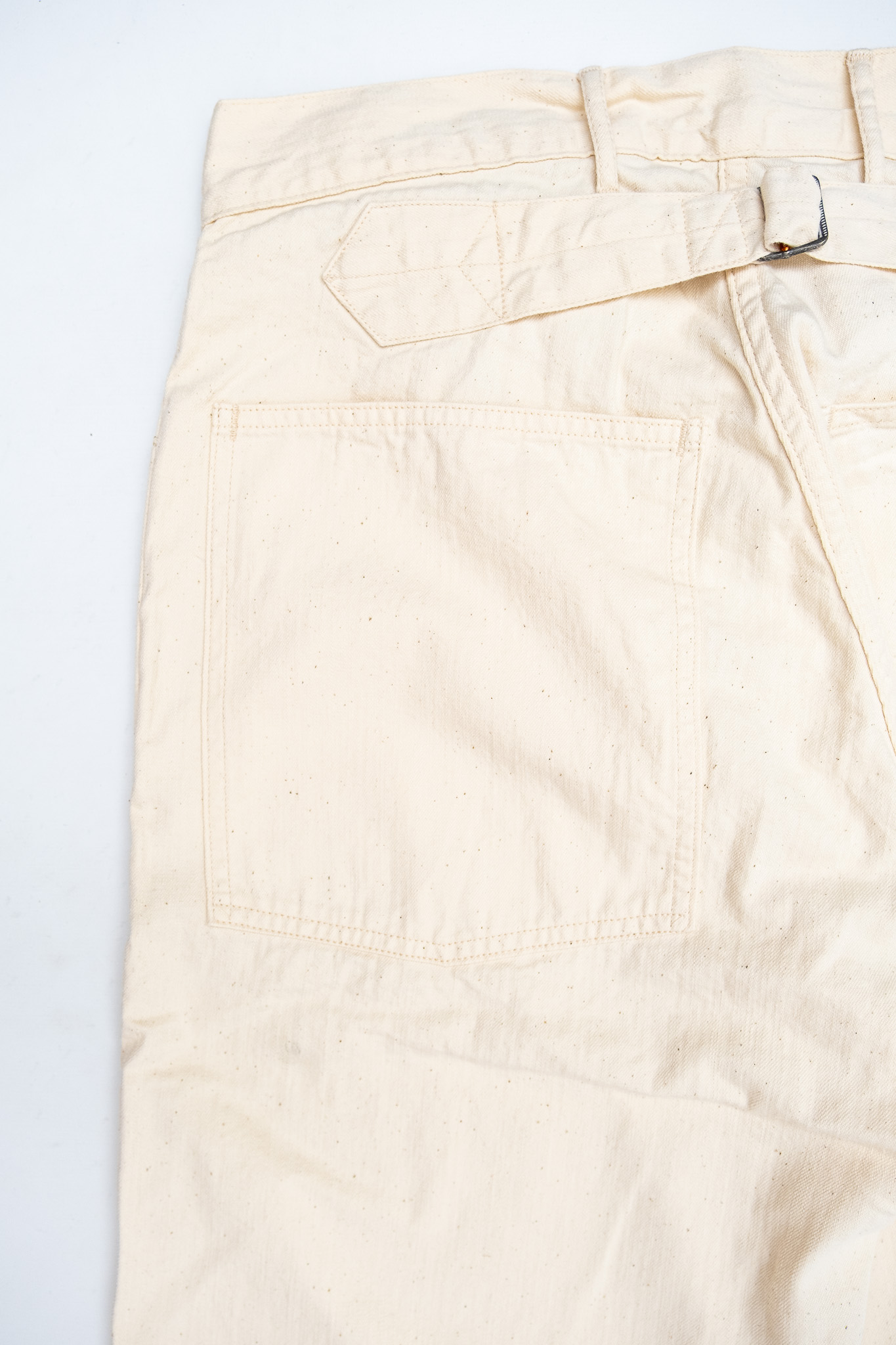 Buzz Rickson’s - BR42635 Working Trousers White Twill - 7