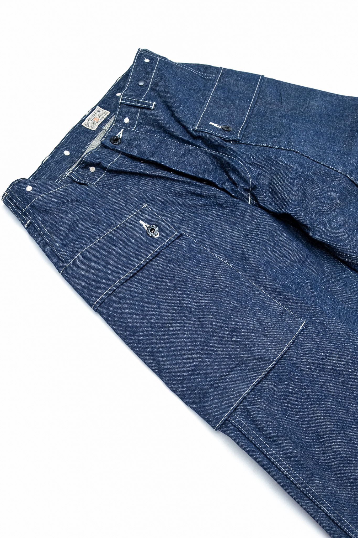 Buzz Rickson’s - BR42637 USMC M-1944 Denim Civilian Pants - 5