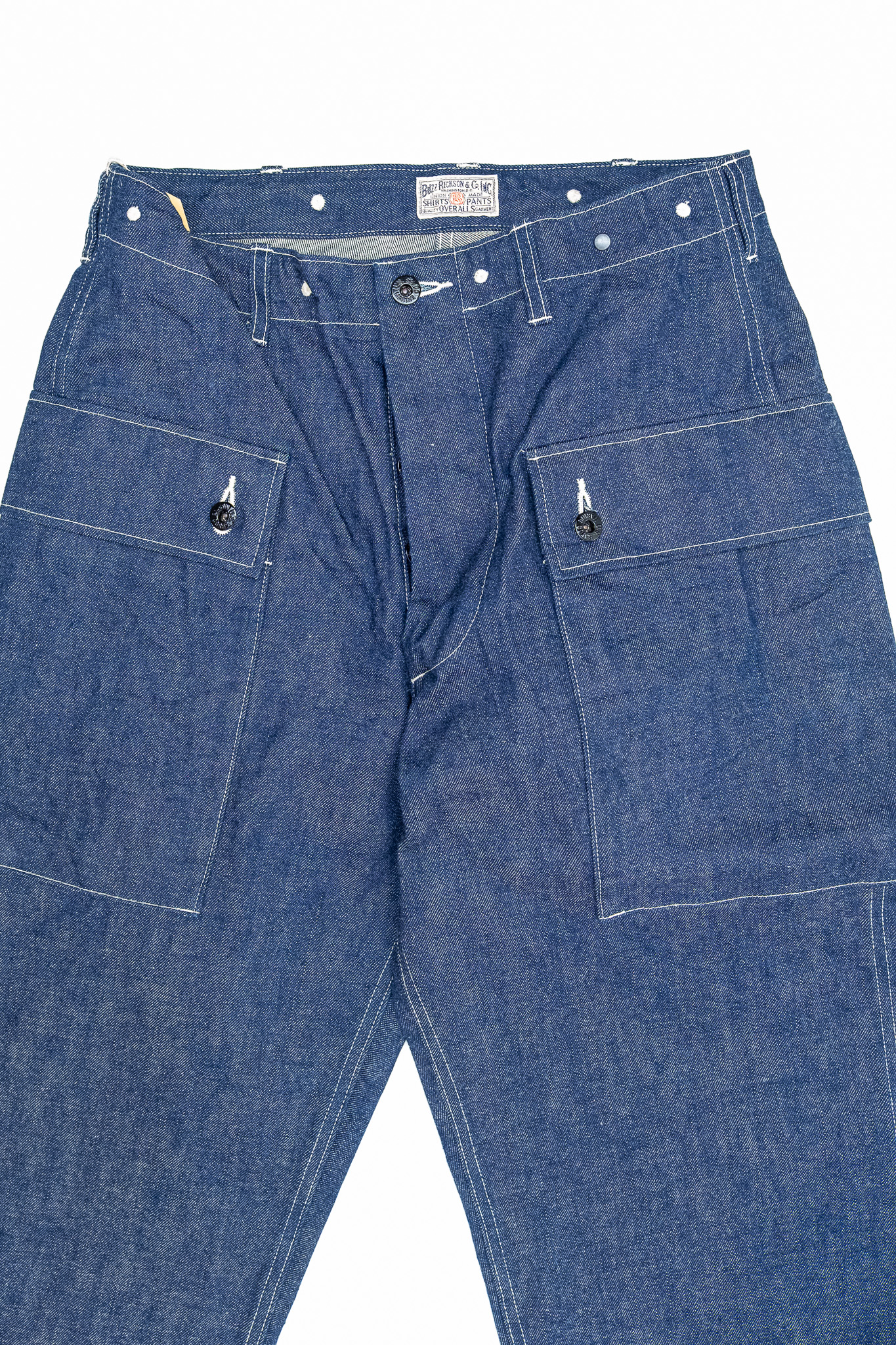 Buzz Rickson’s - BR42637 USMC M-1944 Denim Civilian Pants - 4
