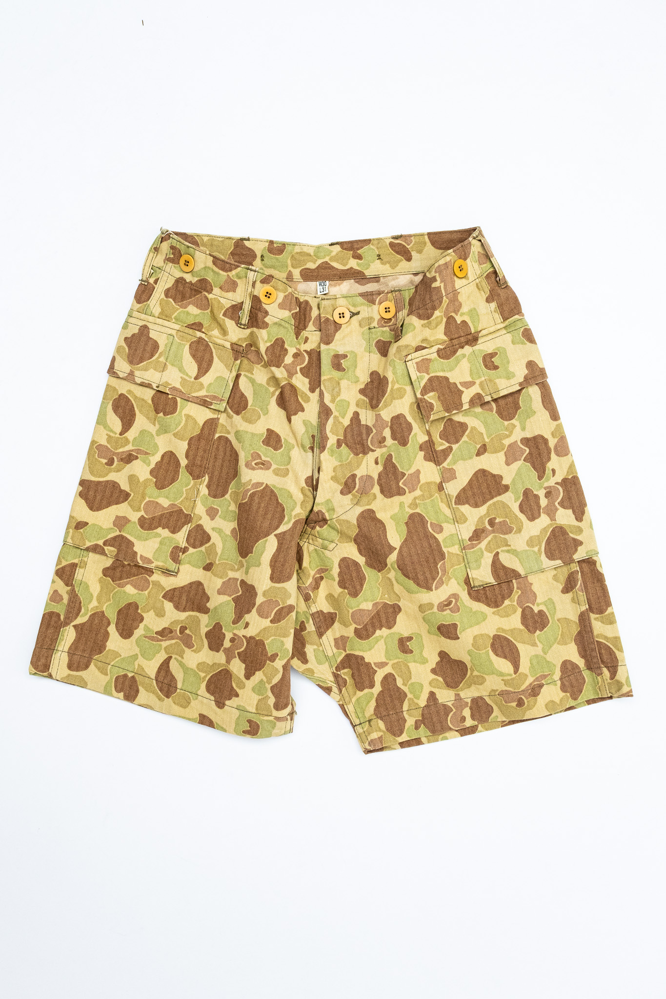 Buzz Rickson’s - BR52660 Herringbone Twill Camouflage Shorts - 2