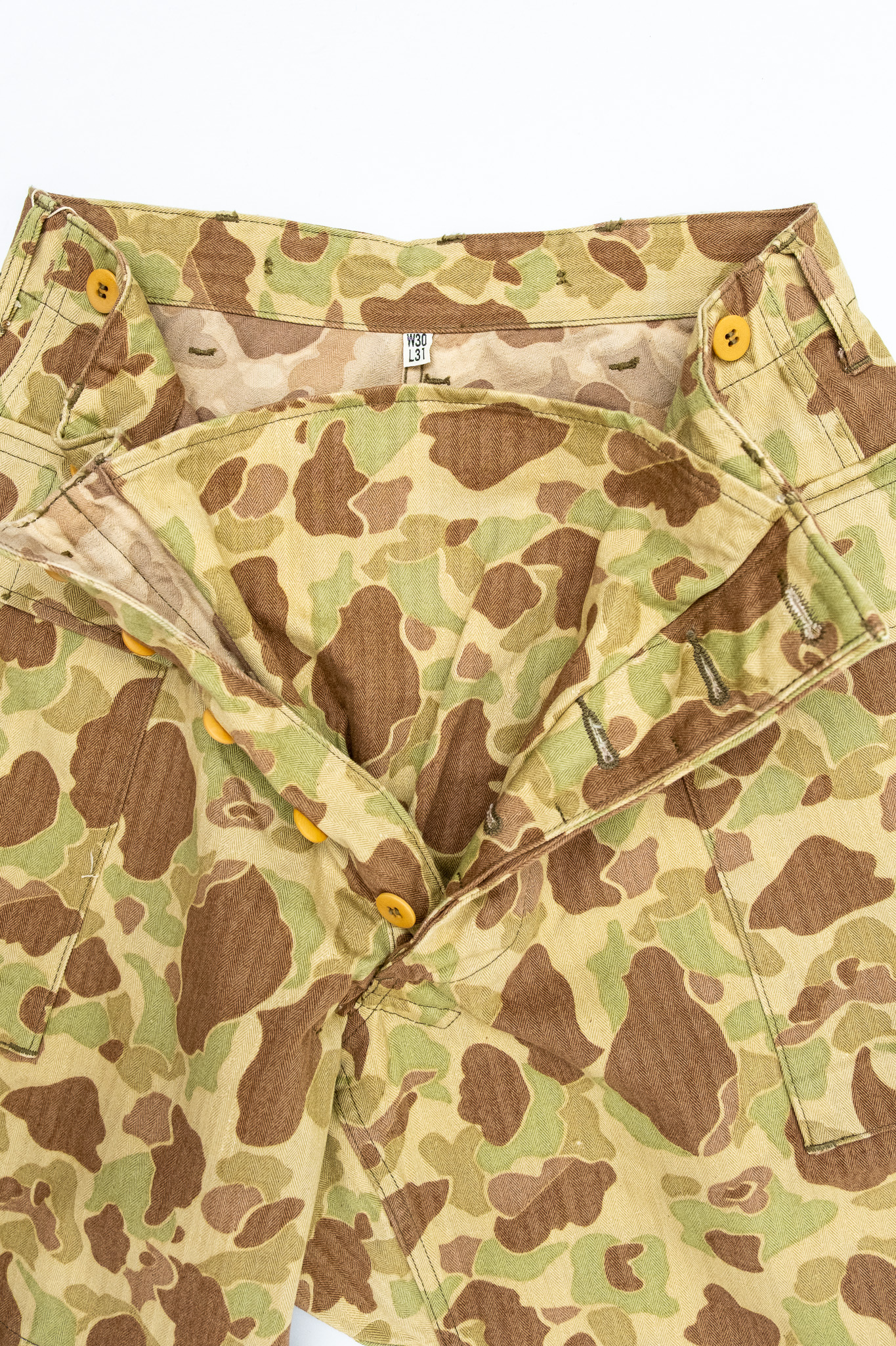 Buzz Rickson’s - BR52660 Herringbone Twill Camouflage Shorts - 5