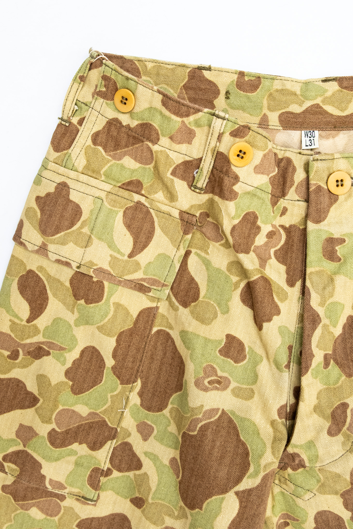 Buzz Rickson’s - BR52660 Herringbone Twill Camouflage Shorts - 4