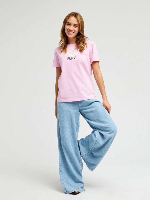 Roxy t-shirt dam Ocean road pink - 2