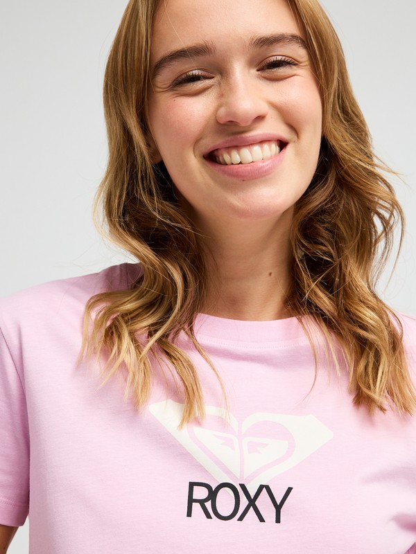 Roxy t-shirt dam Ocean road pink - 4