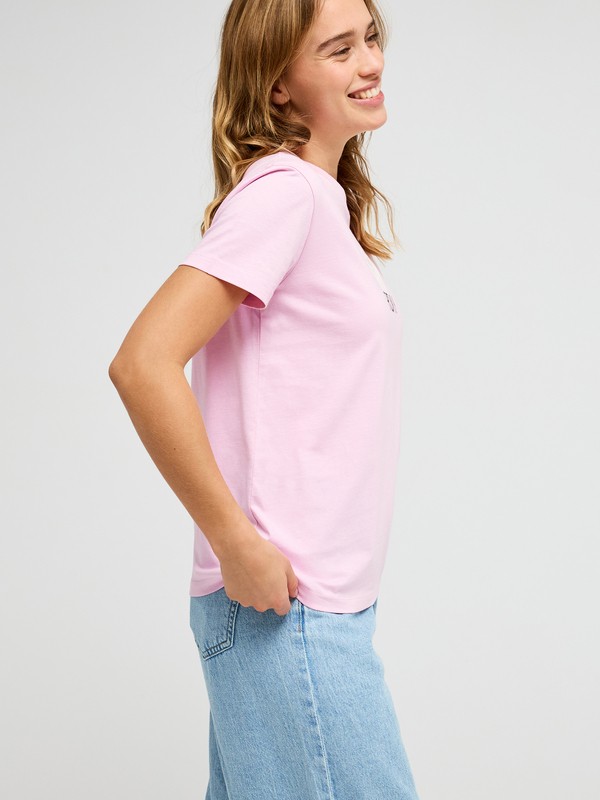 Roxy t-shirt dam Ocean road pink - 5