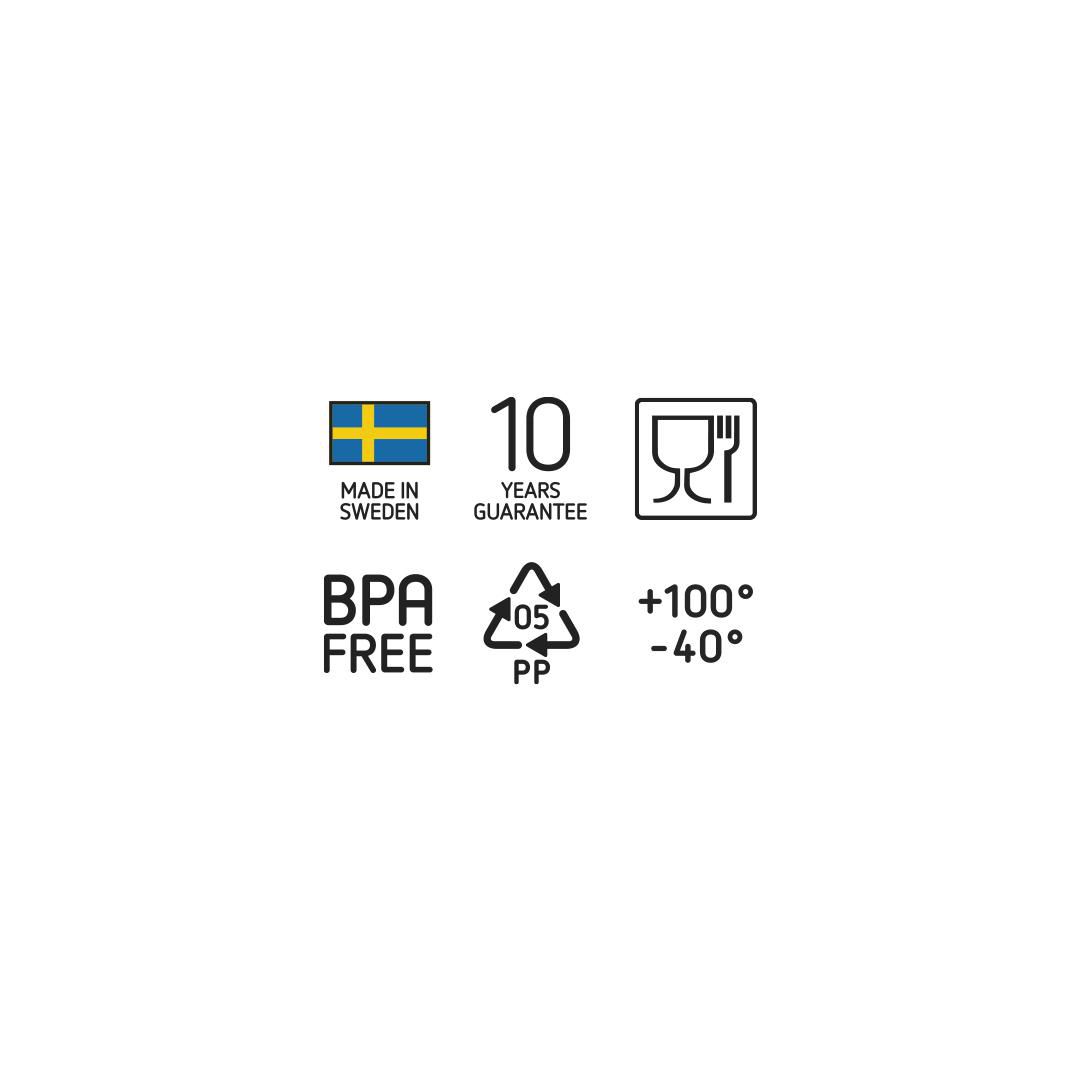 Förvaringsbox med lock 3L - 2