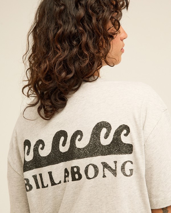 Billabong t-shirt dam Surfing in town grey - 3