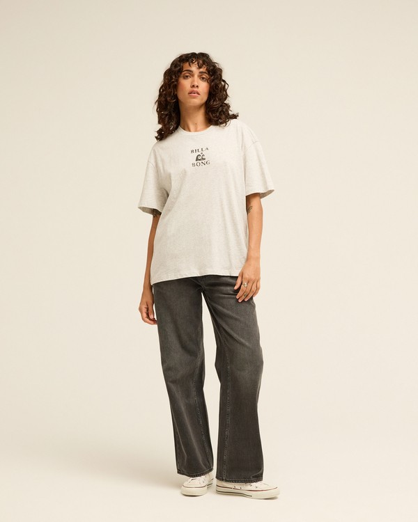 Billabong t-shirt dam Surfing in town grey