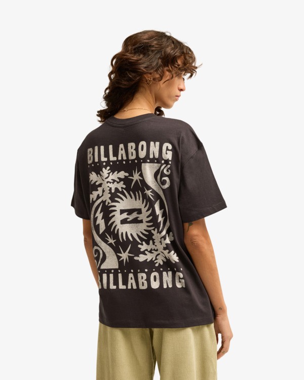 Billabong t-shirt dam Always looking black - 4