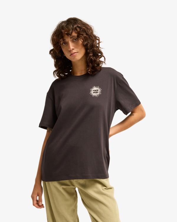 Billabong t-shirt dam Always looking black