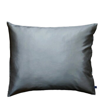ByBarb Pure Silk Pillow Dark Grey