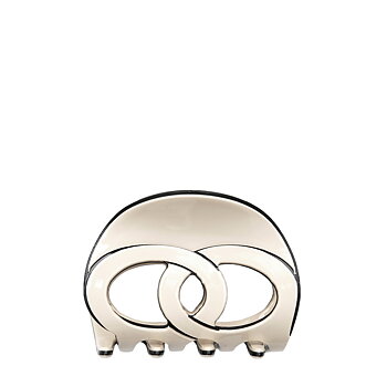ByBarb Hair Claw Coco Cream White