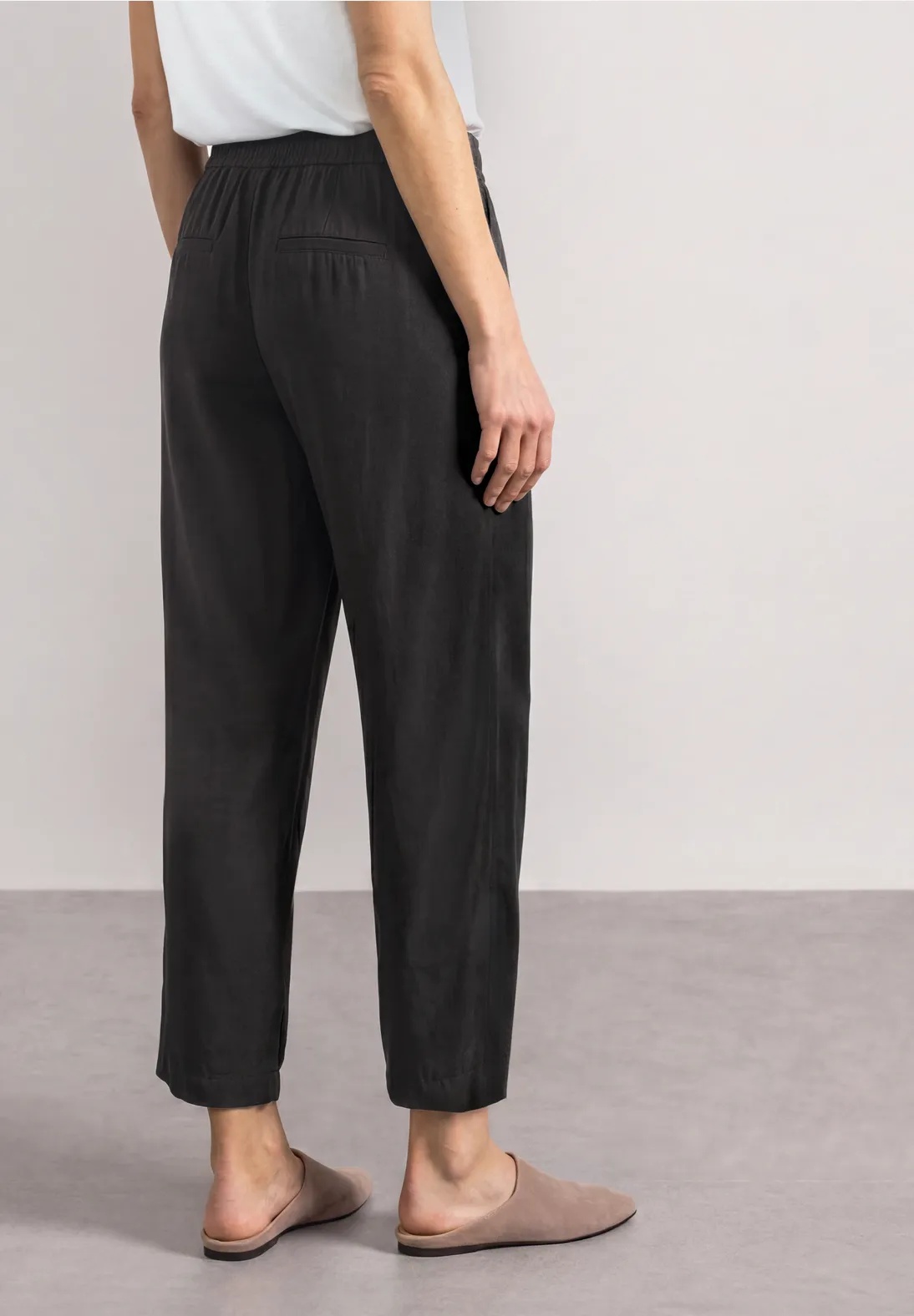Emee Wide Leg Viscose - Black - Street One - 3