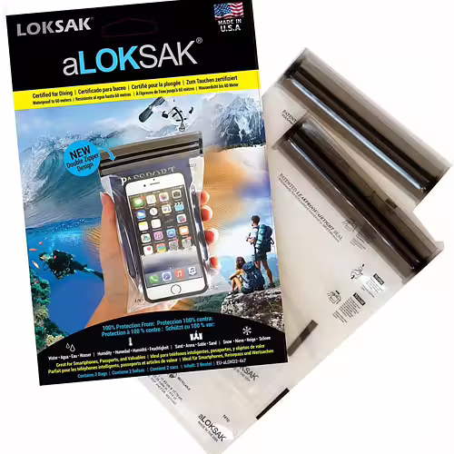 Aloksak Regnskydd för smartphone Large 2-Pack