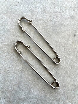 Sjalspänne silver