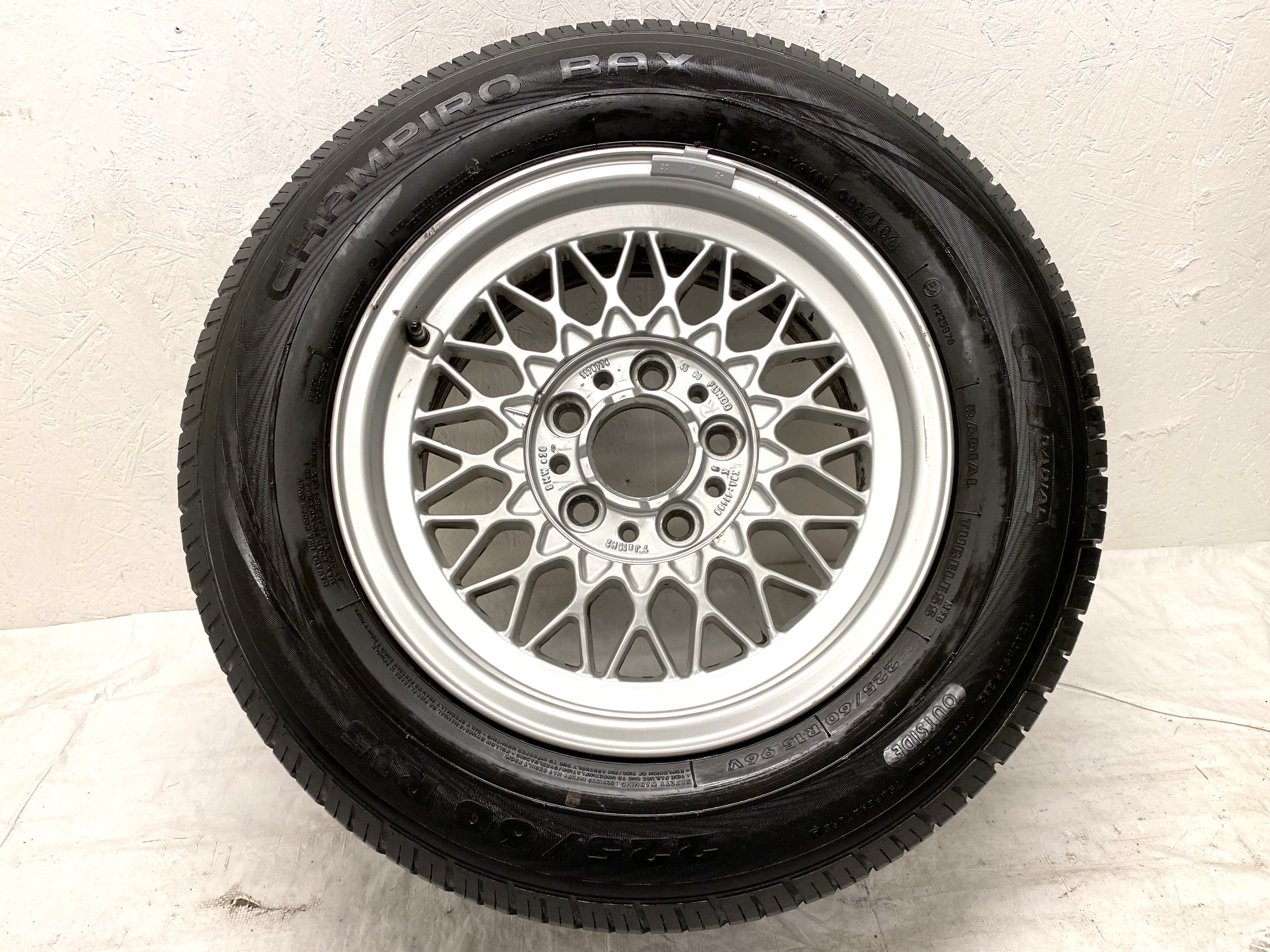 Kompletta Sommarhjul | 15" BMW 5-Serie E32 E34 E36 1179774 | 5x120 7x15 ET20 74.1 + 225/60 R15 96V Champiro GT Radial BAX | V41-2004 | 5mm | 5mm | 5mm | 5mm - 14