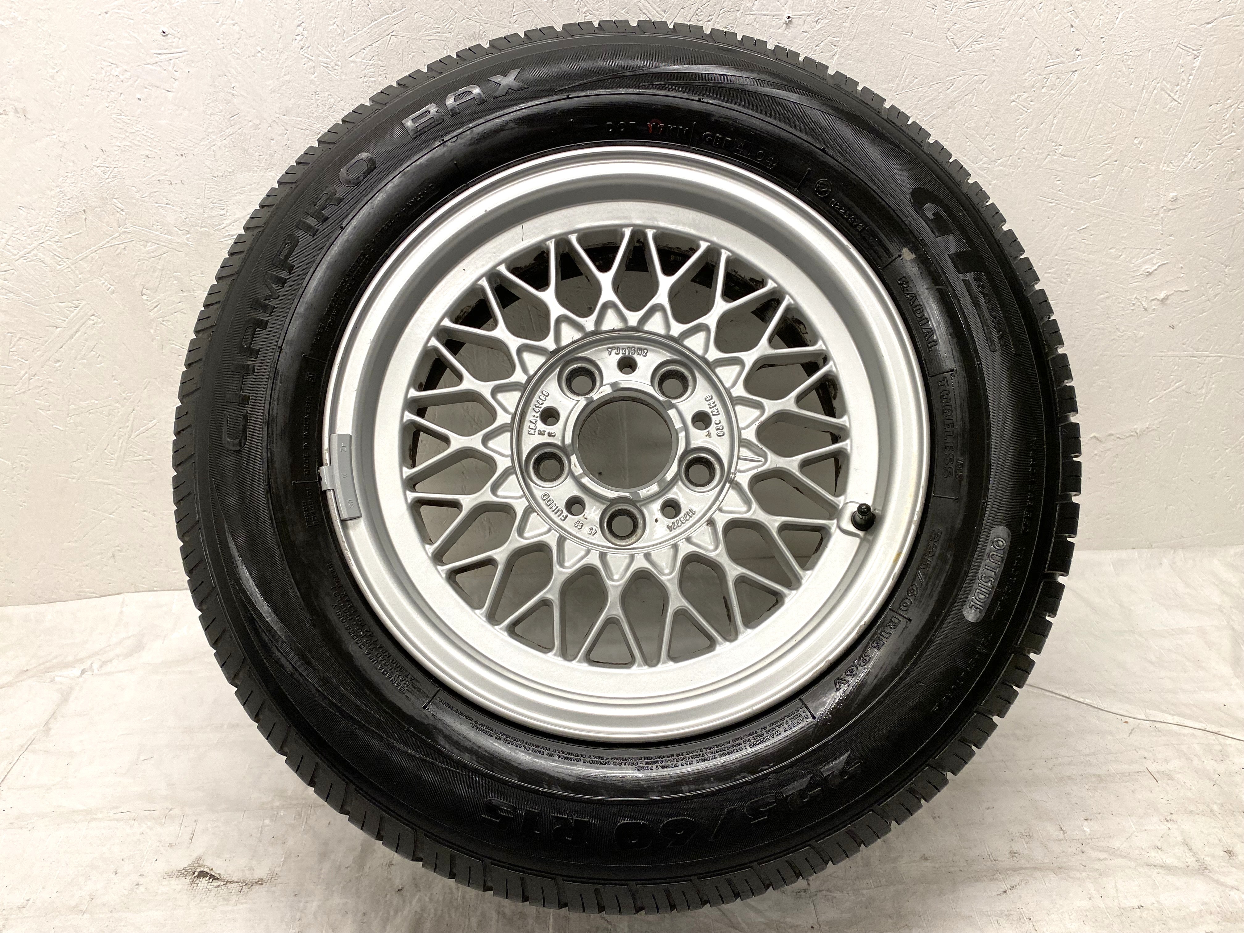 Kompletta Sommarhjul | 15" BMW 5-Serie E32 E34 E36 1179774 | 5x120 7x15 ET20 74.1 + 225/60 R15 96V Champiro GT Radial BAX | V41-2004 | 5mm | 5mm | 5mm | 5mm - 18