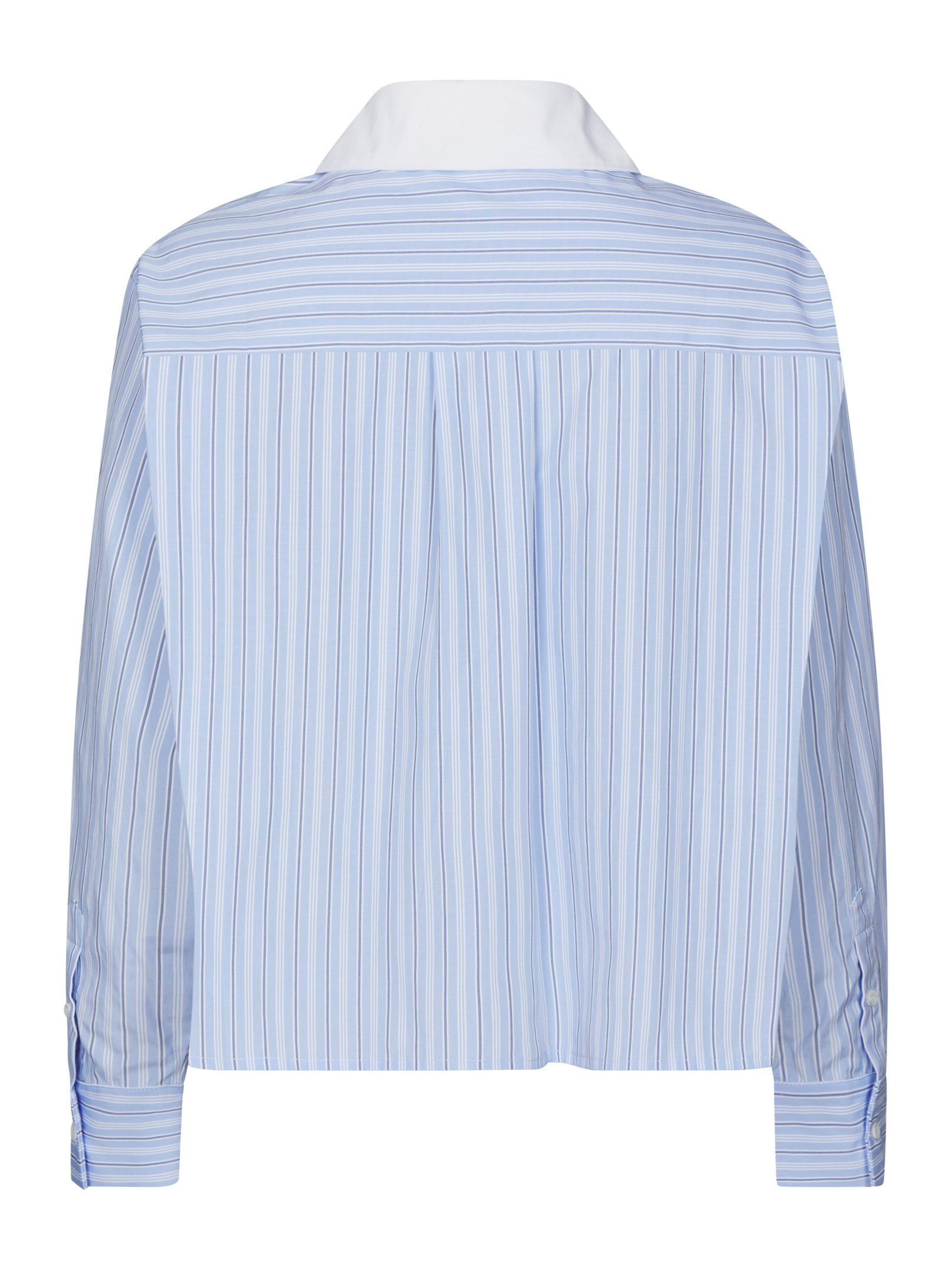 Neo Noir  - Delfia Stripe Shirt Light Blue Stripe - 8