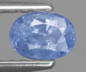 0.45 ct mycket ovanlig naturlig obehandlad blå safir ädelsten - 2