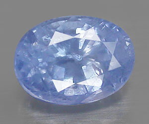 0.45 ct mycket ovanlig naturlig obehandlad blå safir ädelsten