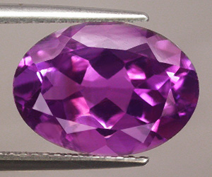 5.80 ct stor top kvalitets naturlig obehandlad ametist - 2