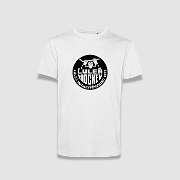 T-shirt Vit, svart klubbmärke